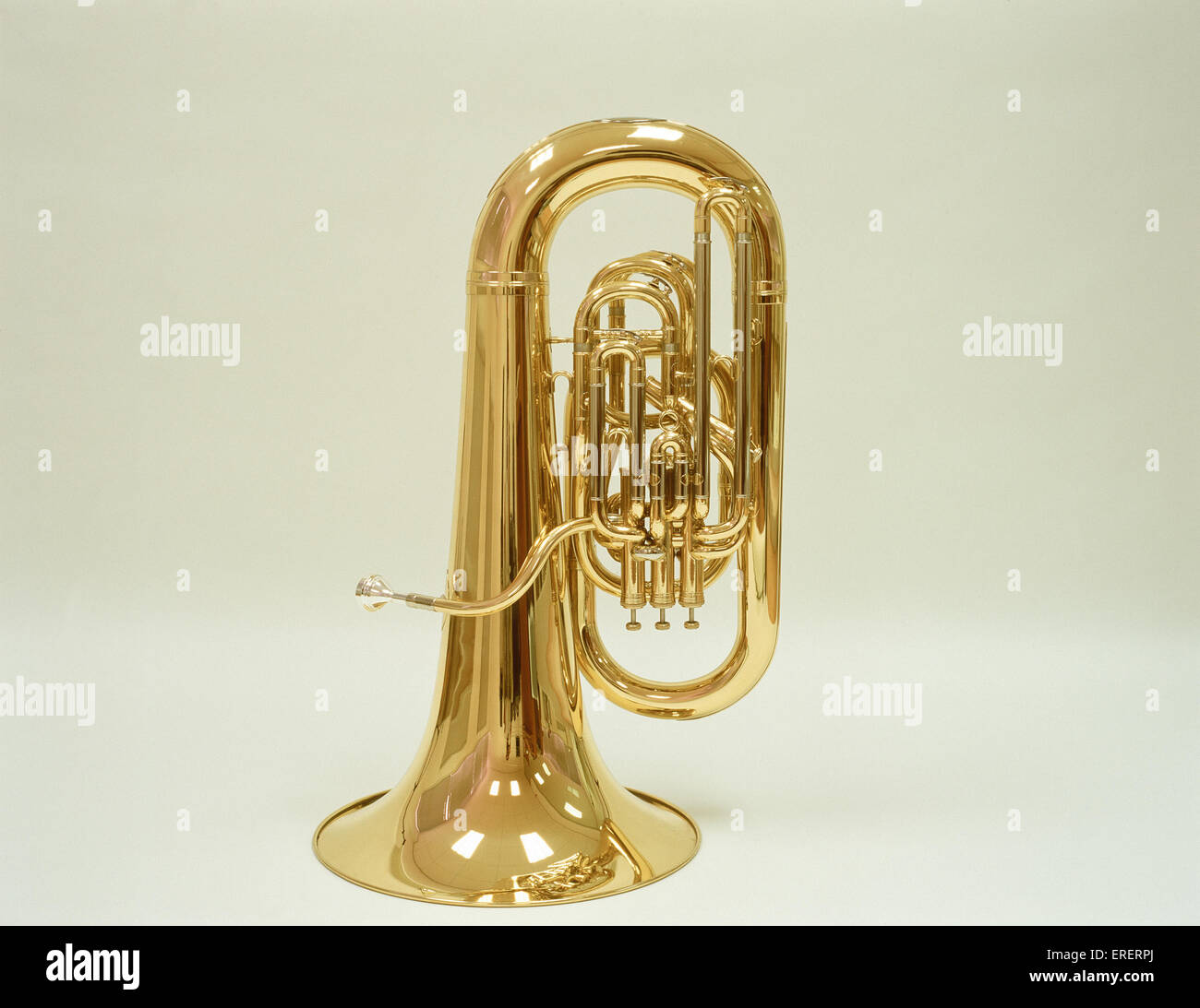 Hupe instrument Vektorsymbol musikalische klassische Orchester. Brass Band  cartoon Akustische golden Tuba. Fanfare Ausrüstung Bass Stock-Vektorgrafik  - Alamy