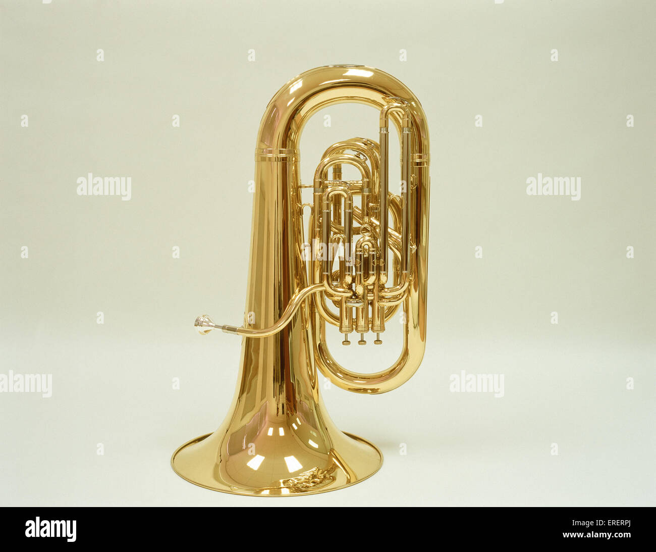 INSTRUMENTS - BRASS - TUBA Tuba by Besson Stock Photo