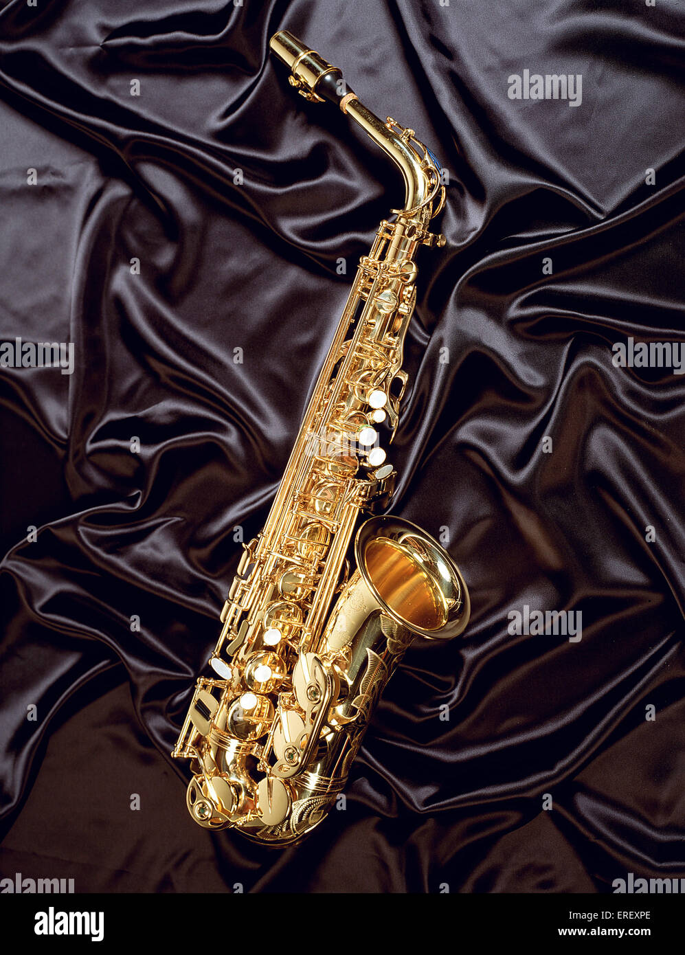 Instruments. Brass. Alto Saxophone Stock Photo Alamy