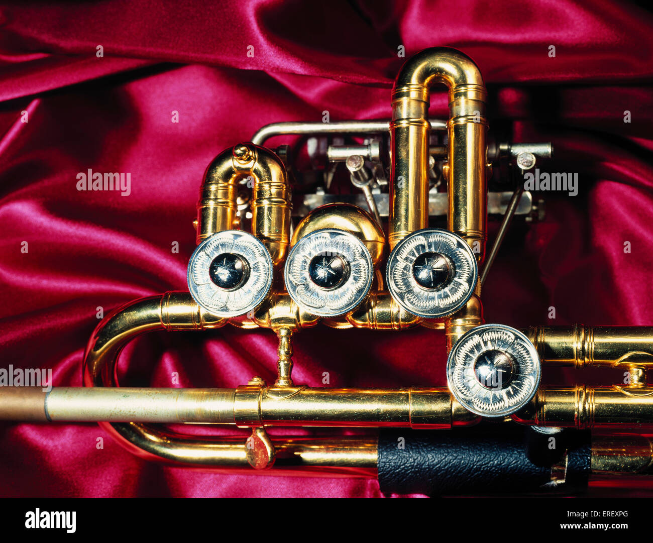 Instruments. Brass. Piccolo Trumpet Stock Photo Alamy