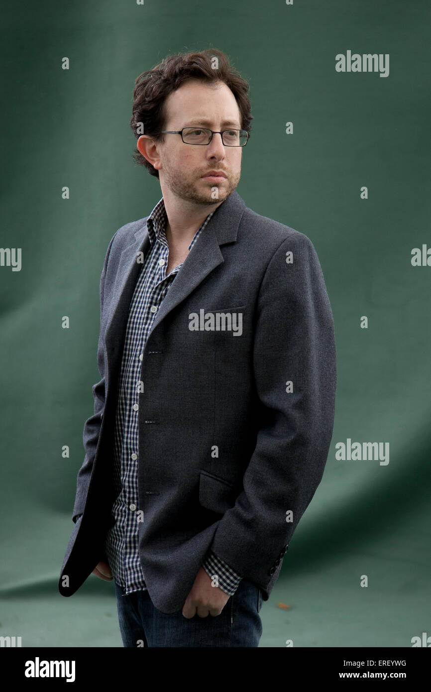 Robert Levine. At the Edinburgh International Book Festival 2011. American executive editor of Billboard and music journalist. Stock Photo