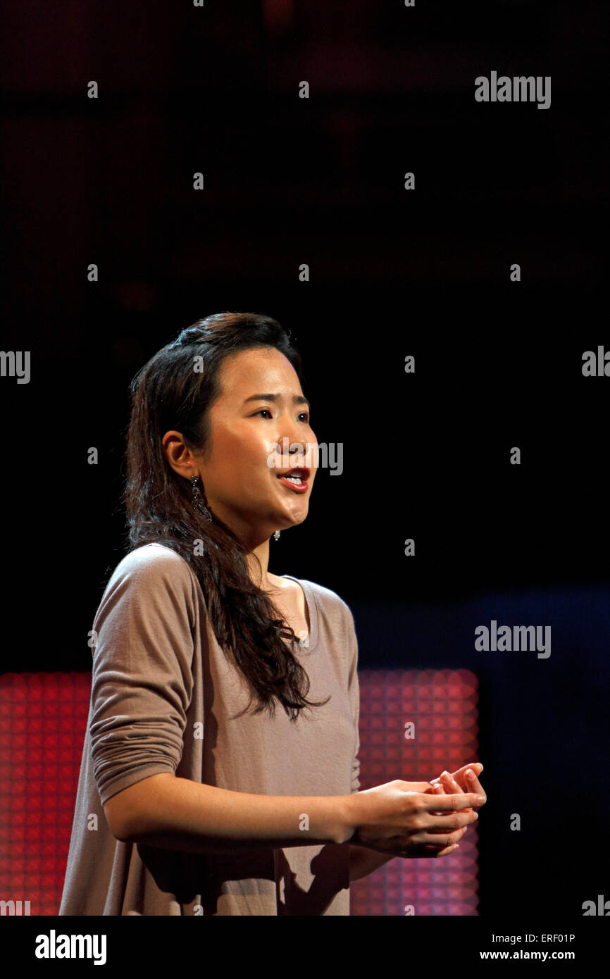 Hye Jung Lee, South Korean soprno, finalist of Cardiff Singer of the World 2011 Stock Photo