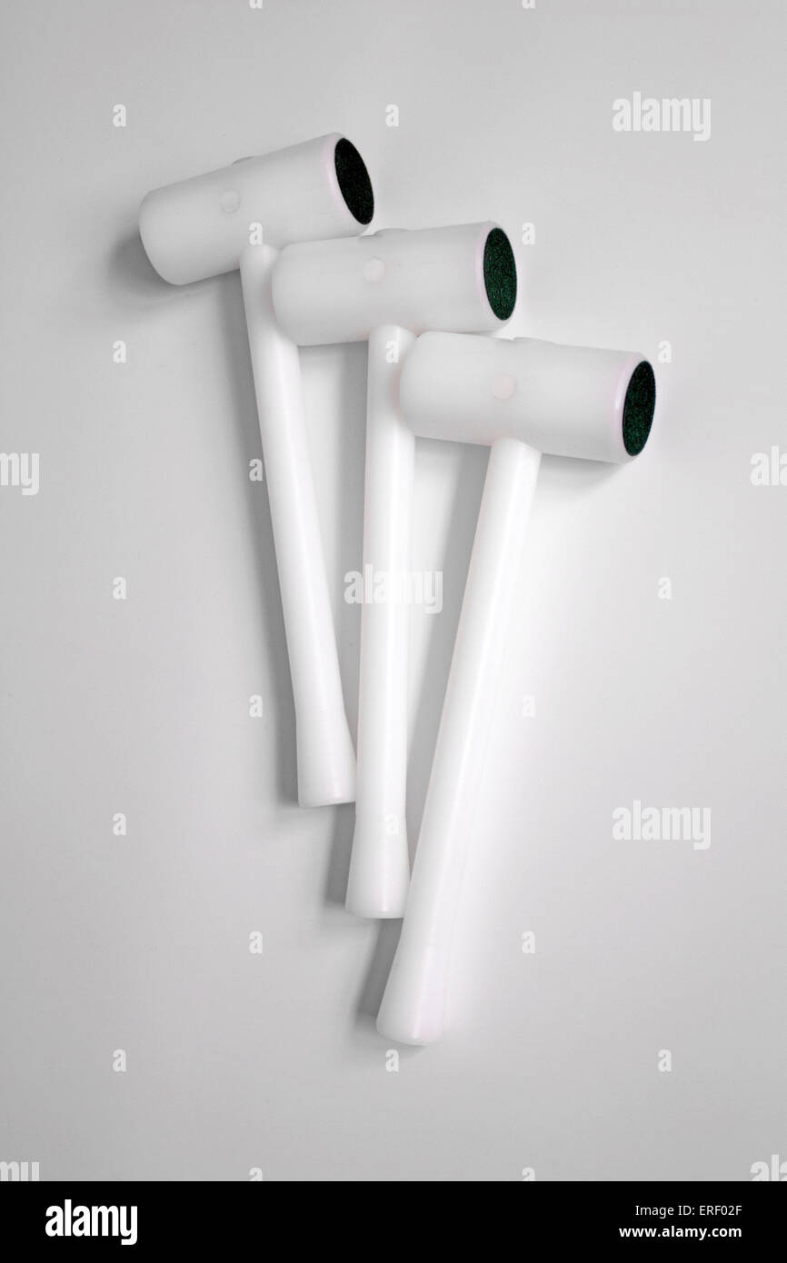 Tubular Bell mallets Standard size bells Stock Photo Alamy