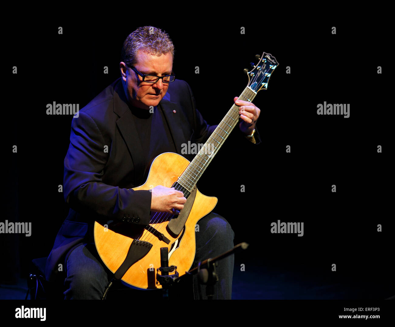 Martin Taylor - Britsh jazz guitarist, world acclaimed Stock Photo