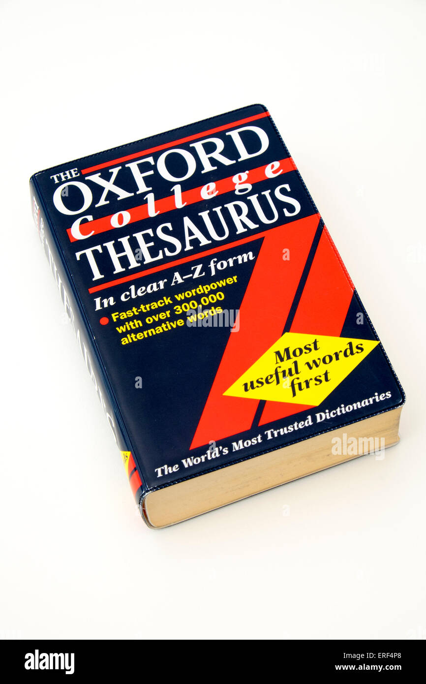 Thesaurus book hi-res stock photography and images - Alamy