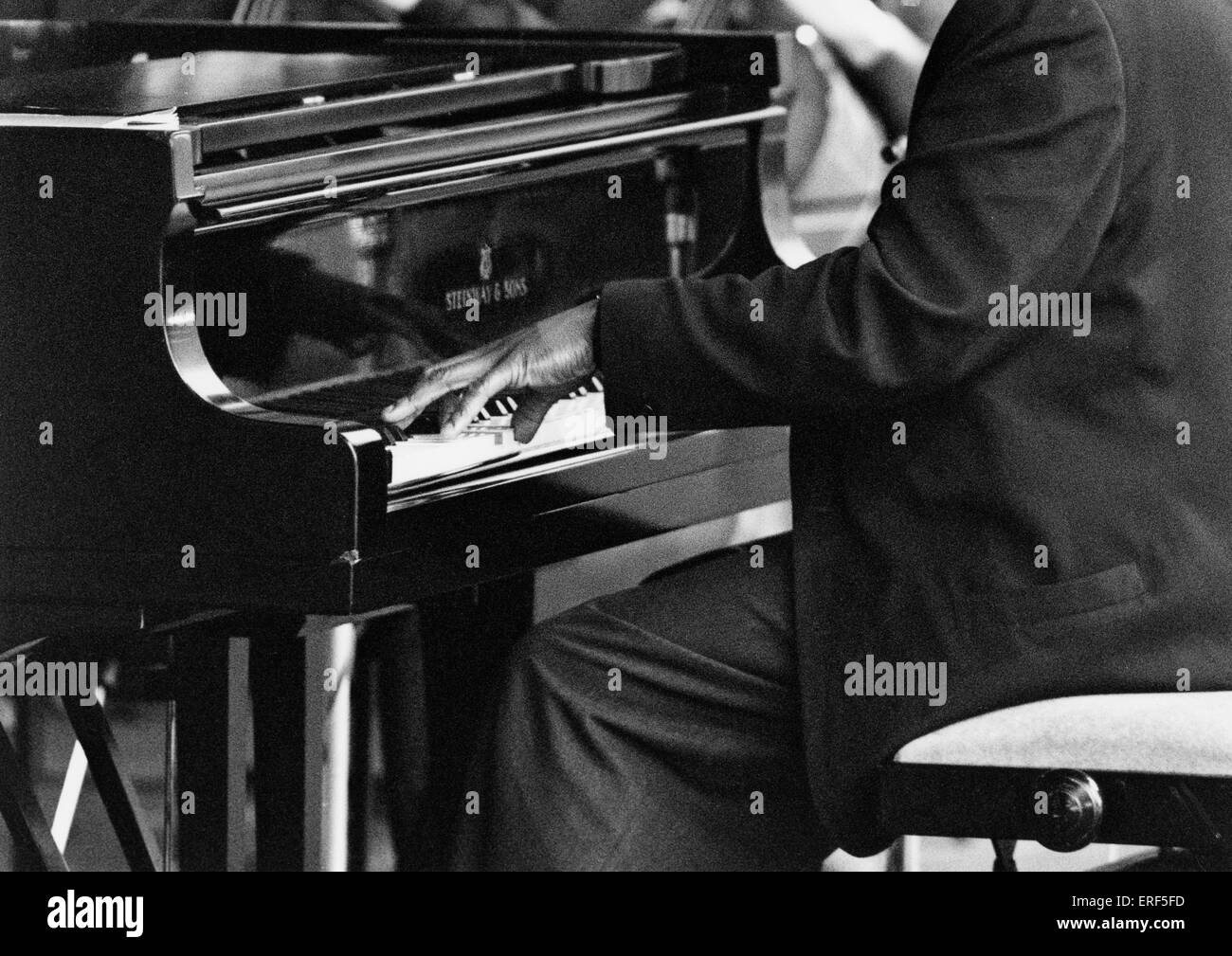 Generic - Jazz pianist Stock Photo
