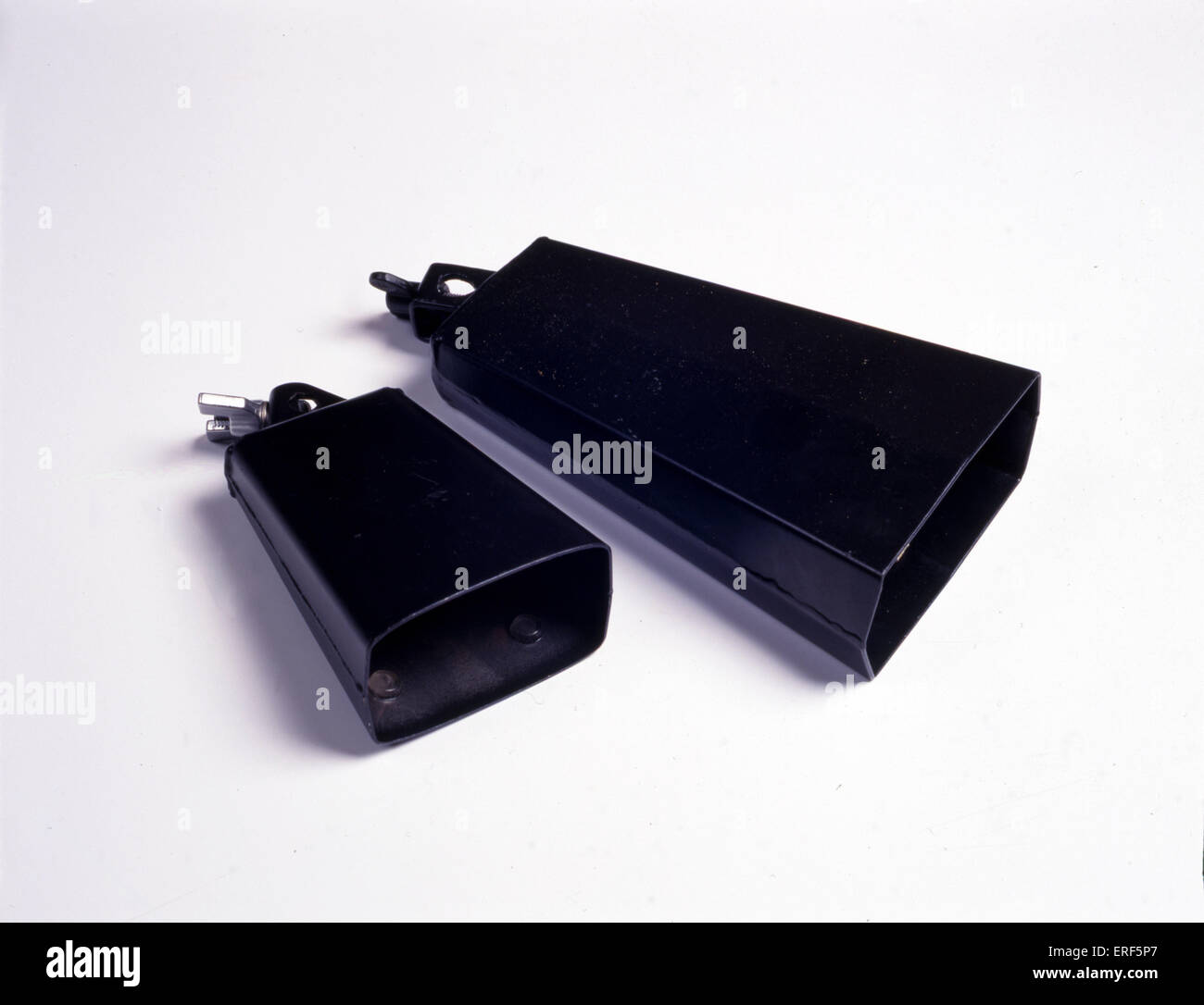 Cow bells percussion instrument Stock Photo Alamy