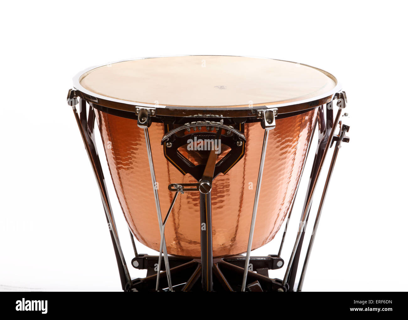 Dresden style Timpani by Ludwig, with natural skin, or calf head