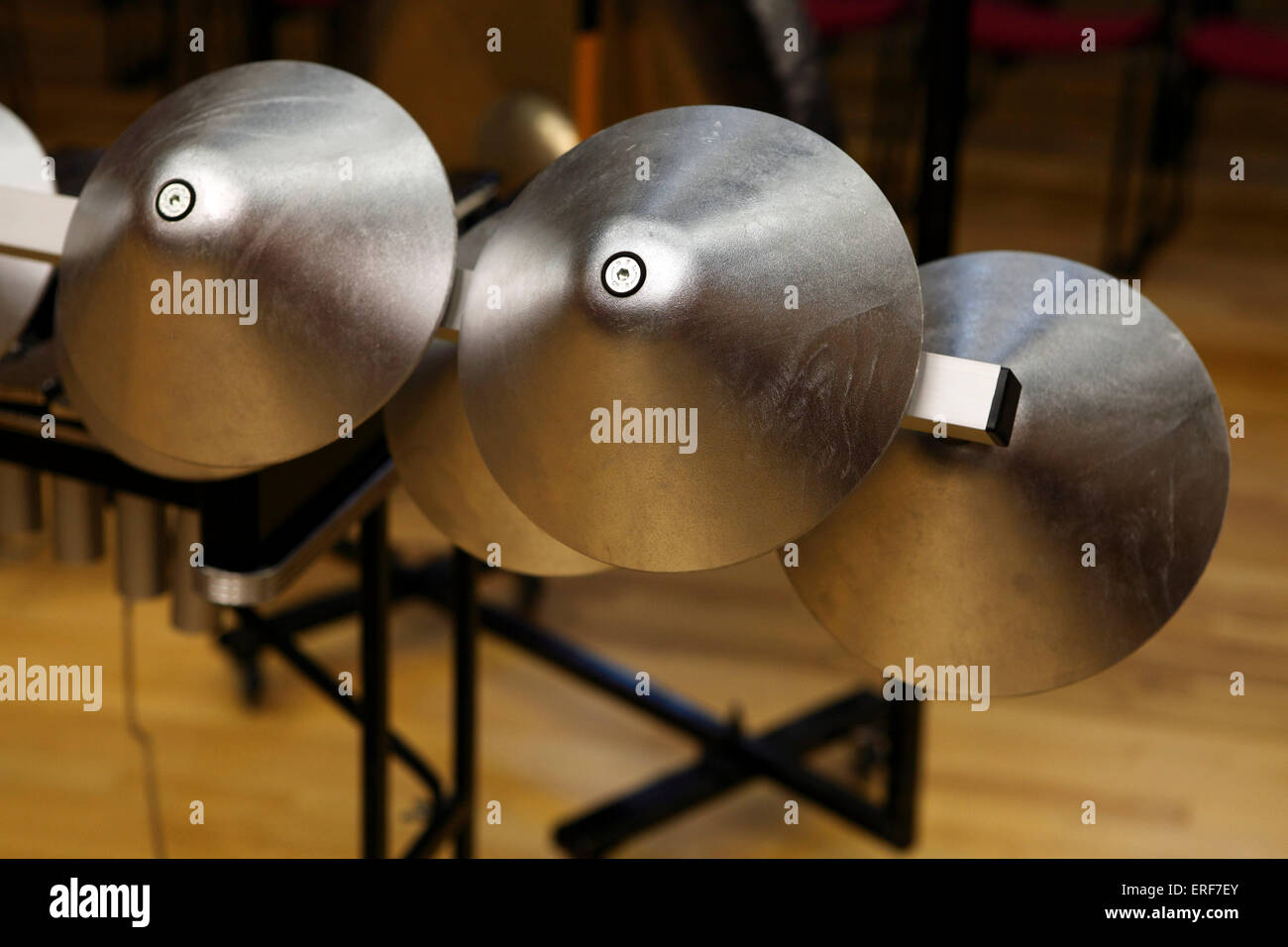 Aluphone, Metal percussion instrument made in Denmark. As used in the