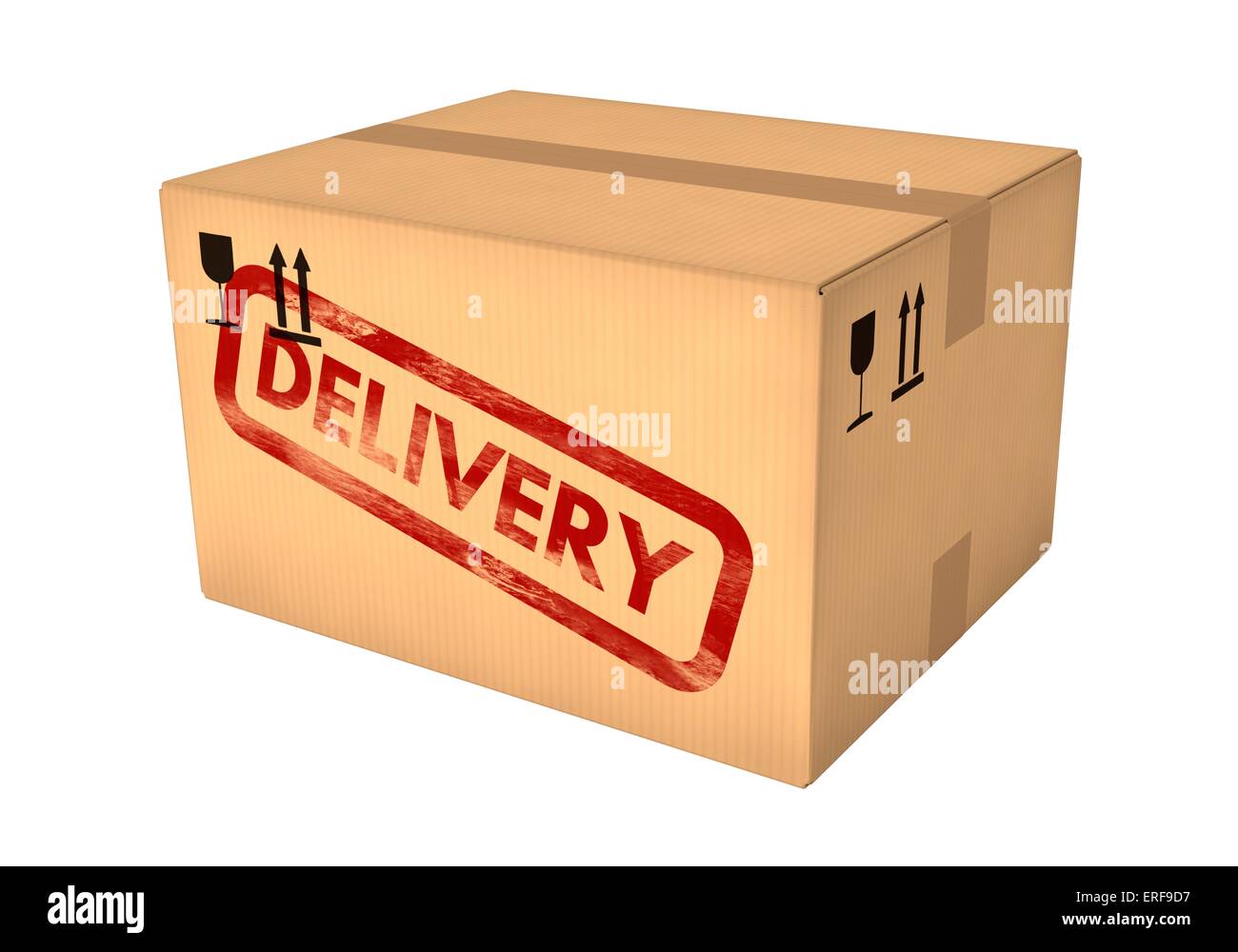 Free shipping box Stock Photo Alamy