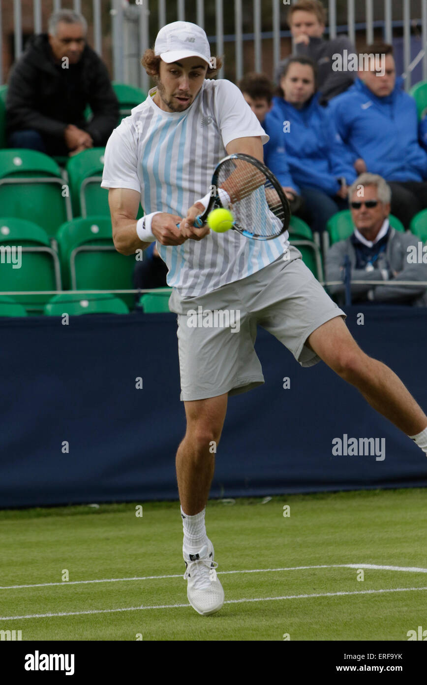 Manchester, UK. 02nd June, 2015. Aegon Manchester Trophy. Jordan