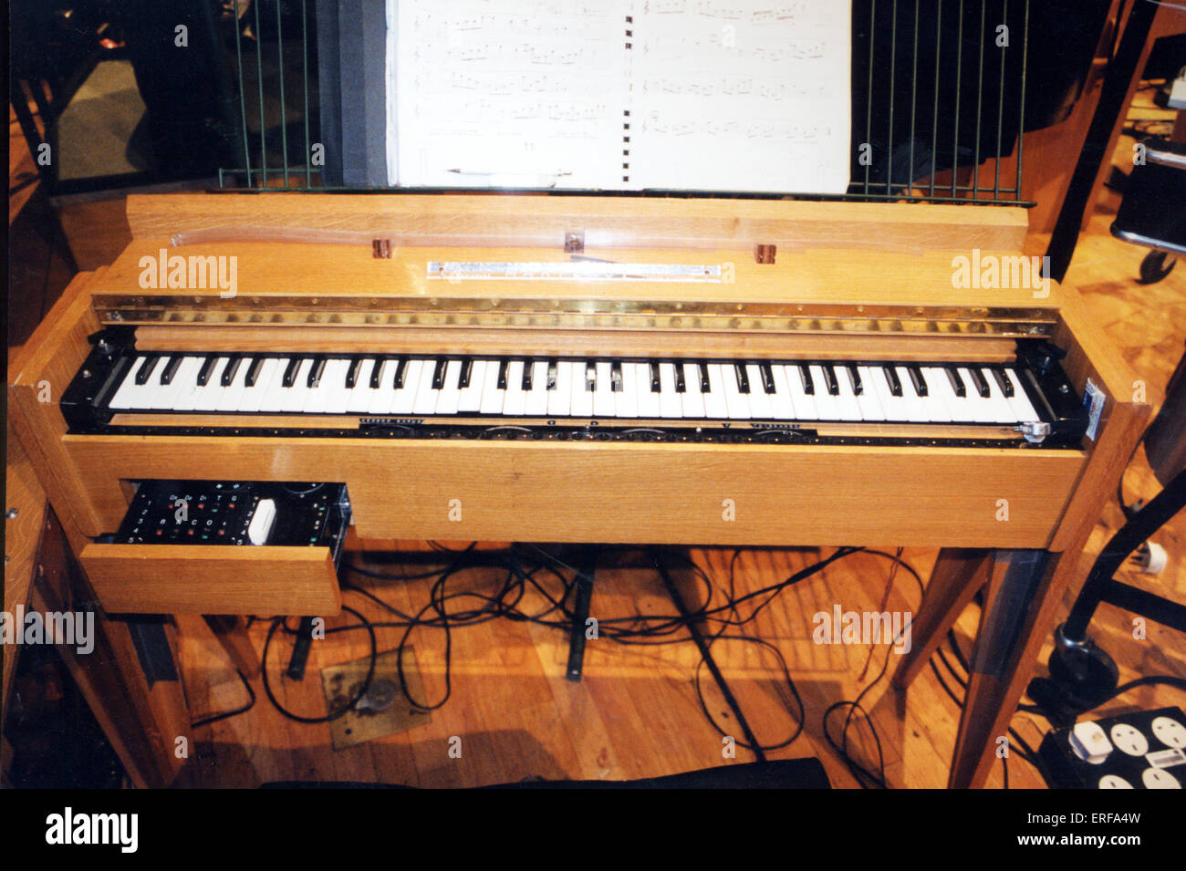 INSTR - 20thC/Electronic - ONDES MARTENOT. Electrophonic instrument of electronic type, invented by Maurice Martenot, 1928. also called Ondes Musicales Stock Photo