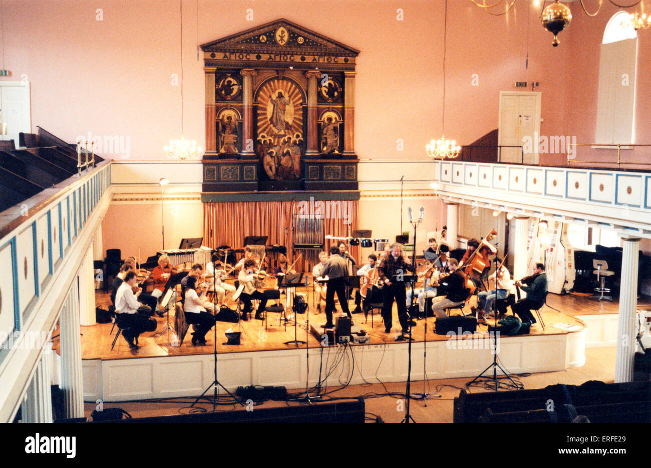 RECORDING SESSION at Bristol Concert Hall String Orchestra recording