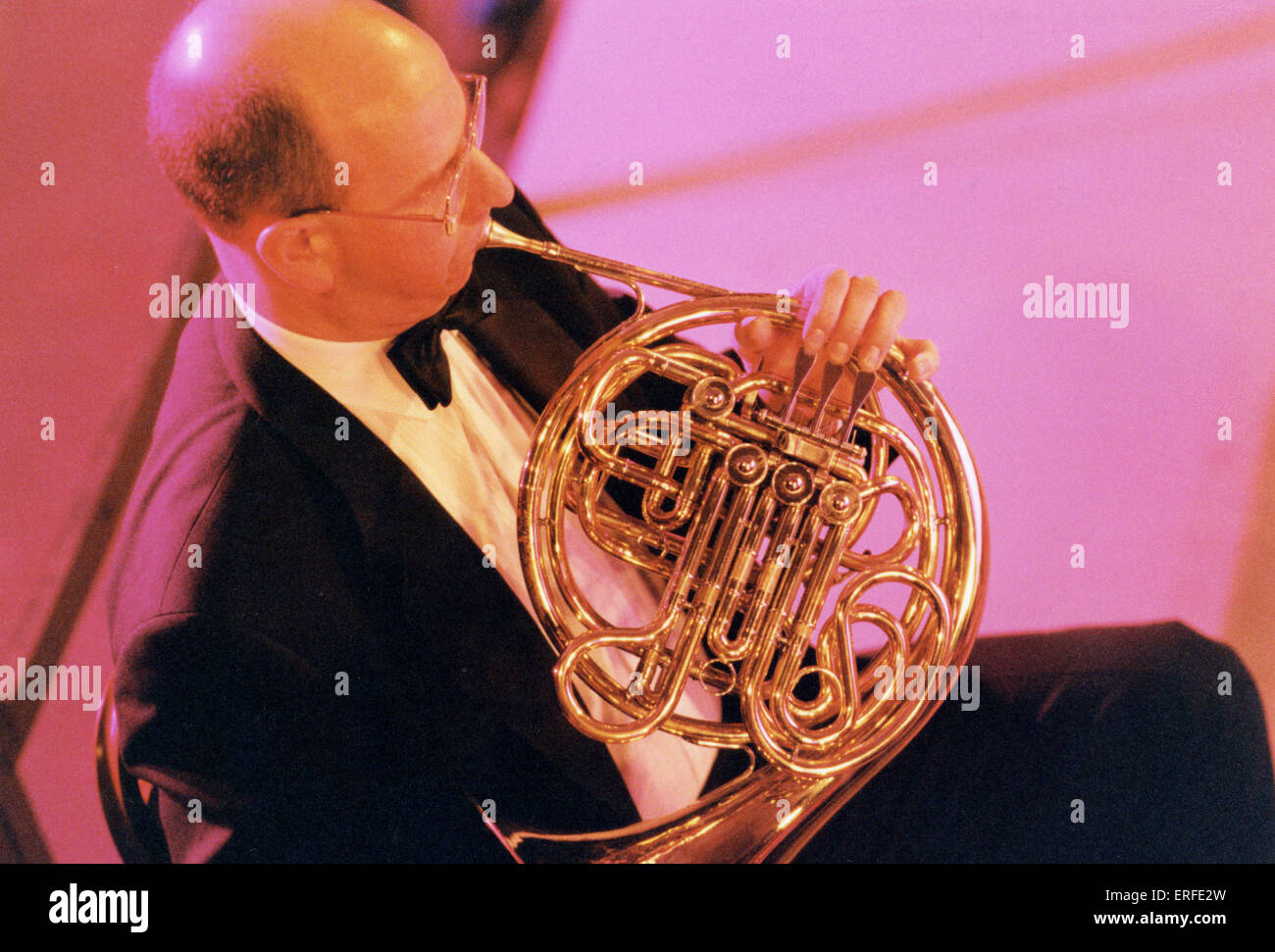 Ian Fisher (Prinicipal Horn, BBC Now) playing French Horn, in Concert