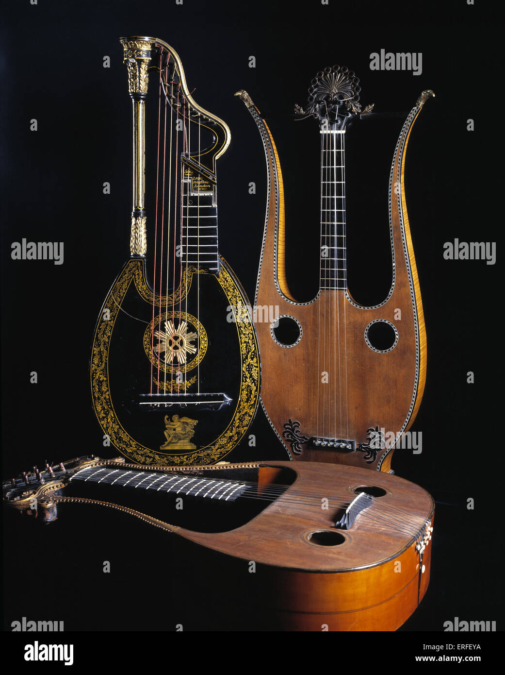 Lute and sale harp