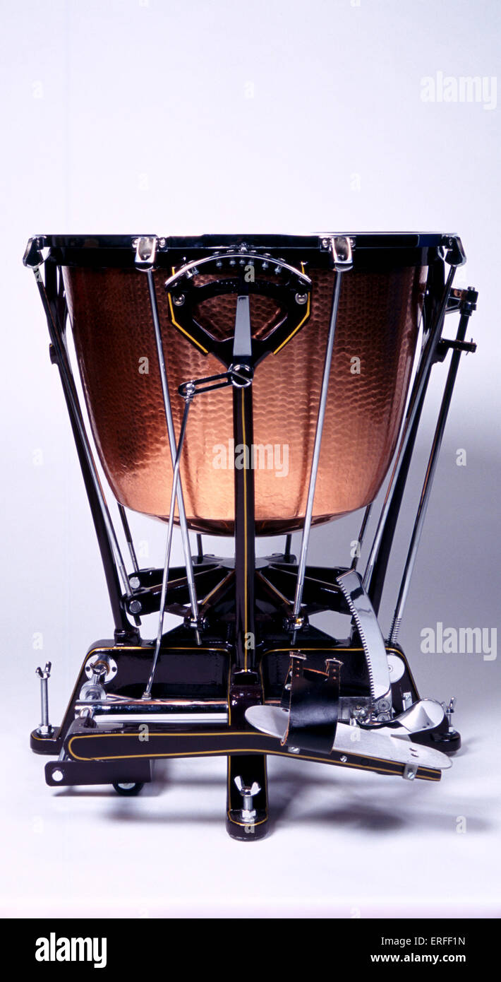 Ludwig 'Dresden' timpani with calf head Stock Photo Alamy