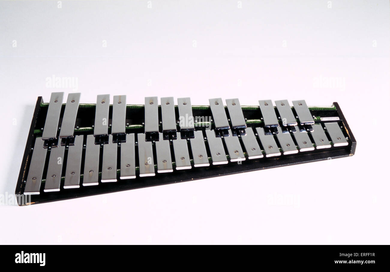 GLOCKENSPIEL on white background also known as Glock Stock Photo Alamy