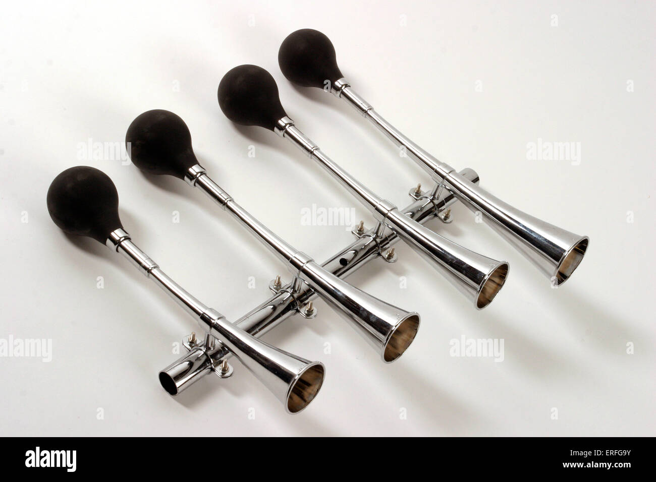 Car horns set of four as used in composition 'American in Paris', by