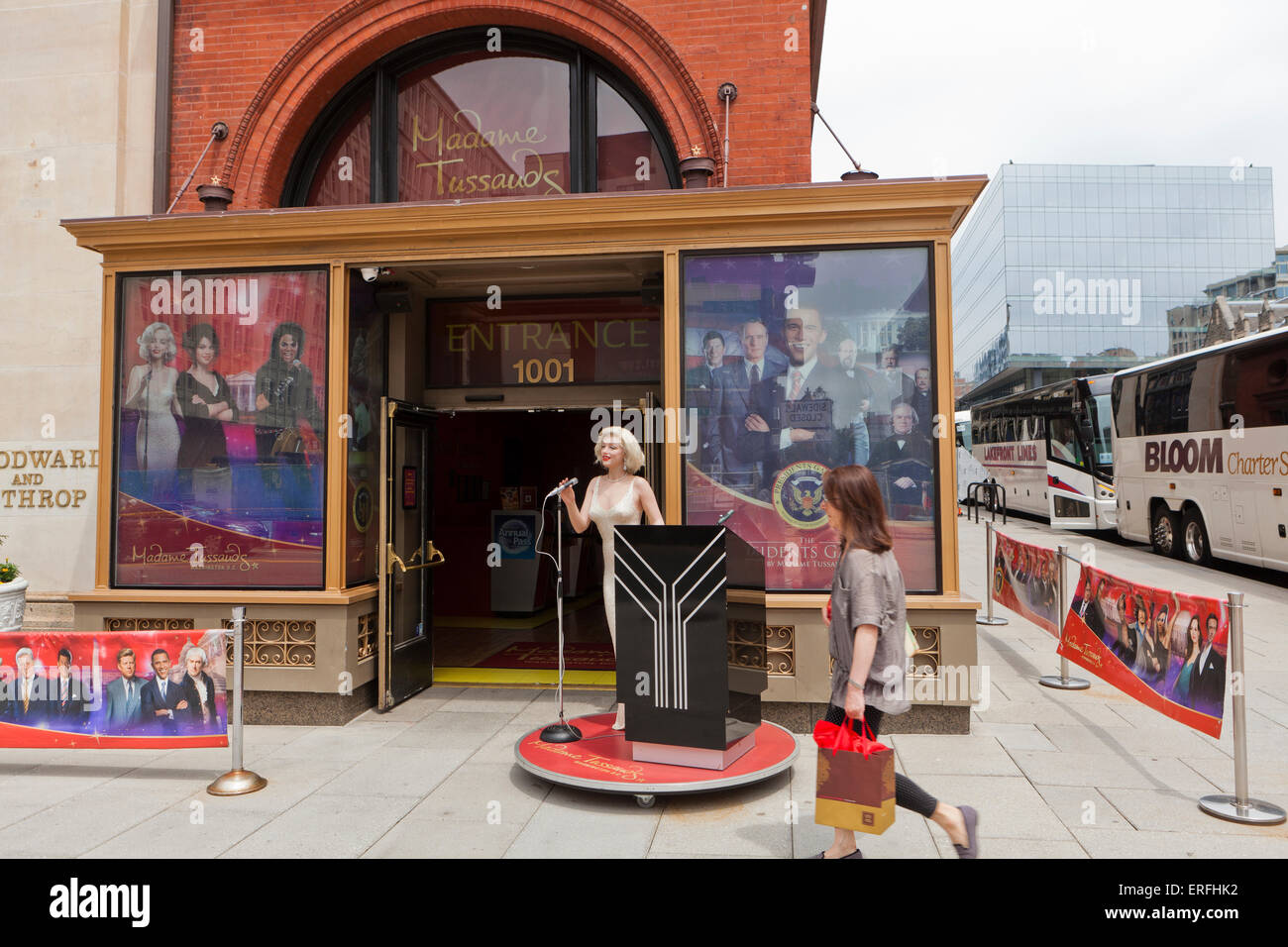 Madame Tussauds wax museum Washington, DC USA Stock Photo Alamy