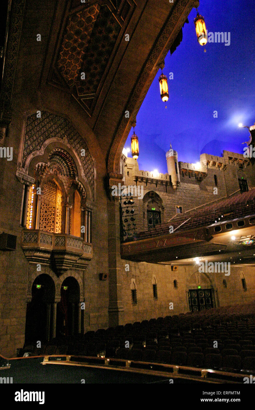 Interior of the Fox Theatre, Atlanta, Georgia, USA, where the organ '  Mighty Mo ' is housed. Second largest theater organ in the world Stock  Photo - Alamy