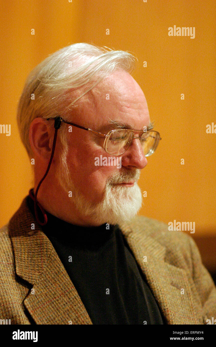 John McCabe - portrait of the composer and pianist. Stock Photo