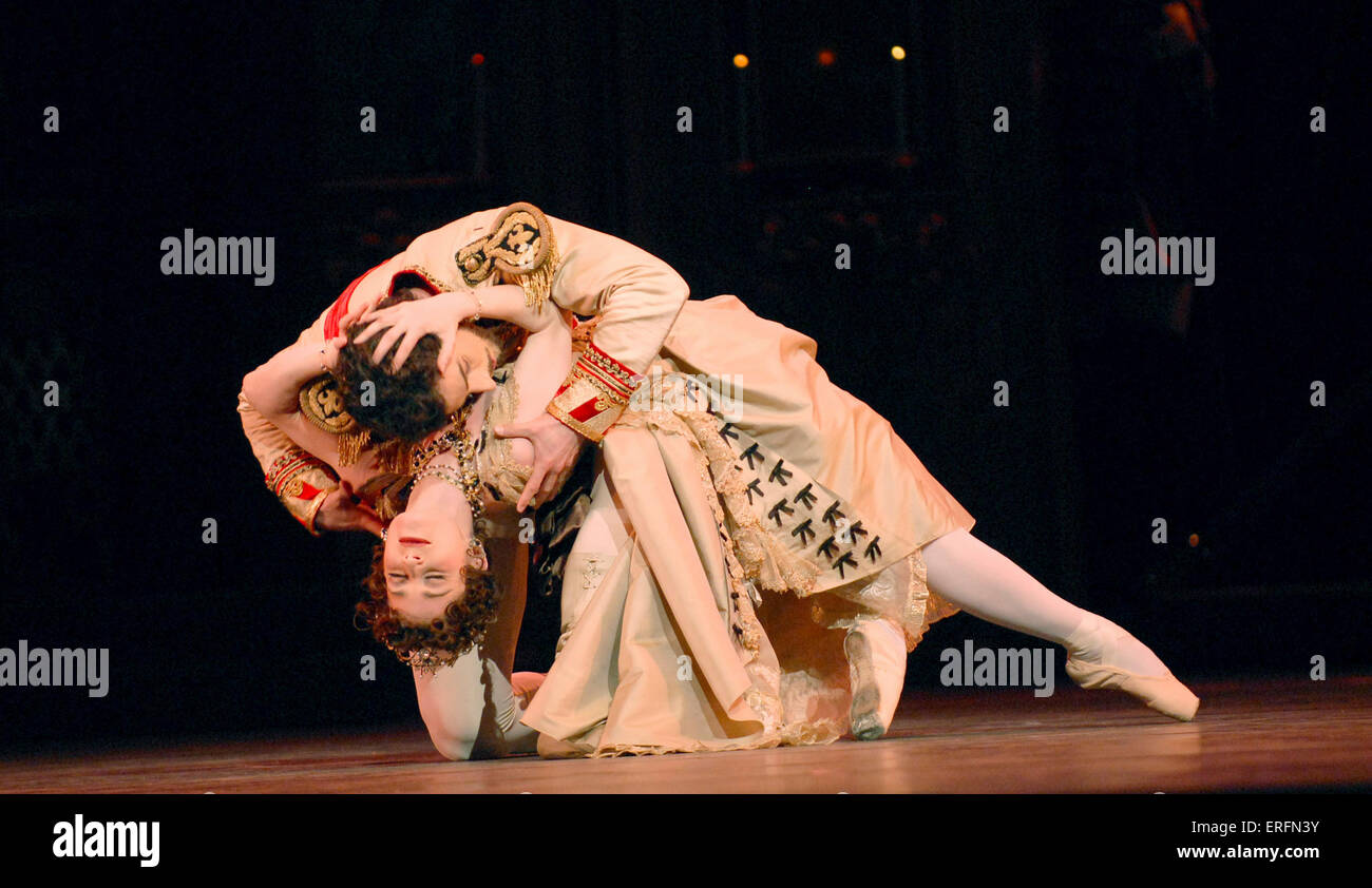 Mayerling - Tamara Rojo as 'Baroness Mary Vetsera' with the Royal Ballet performing at the Royal Opera House, Covent Garden, Stock Photo