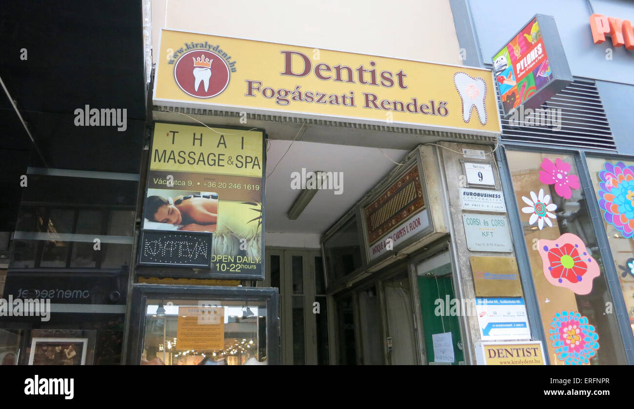 Dental Clinic Sign High Resolution Stock Photography And Images Alamy