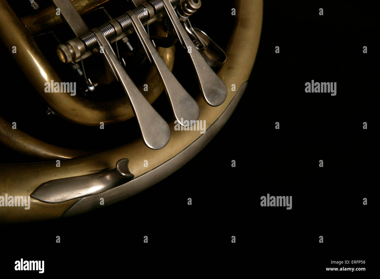 French Horn made by Alexander, (unlaquered instrument), with Rotary