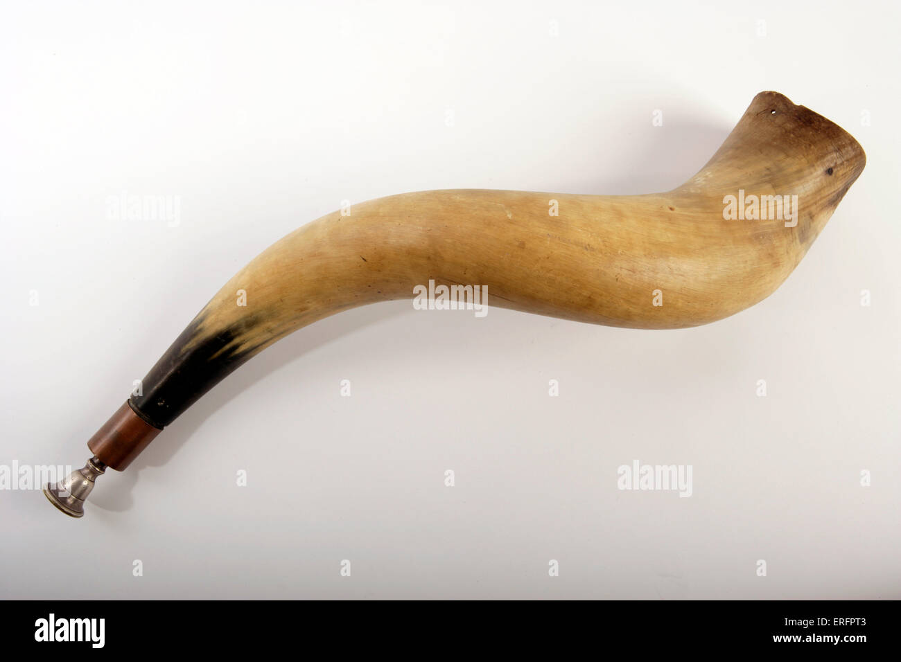 Cow horn or steer horn as used in Britten's Spring Symphony, made