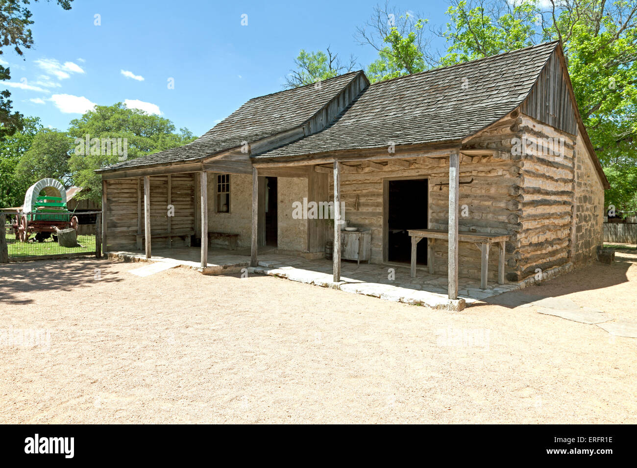 Frontier Log Cabin Stock Photos Frontier Log Cabin Stock Images