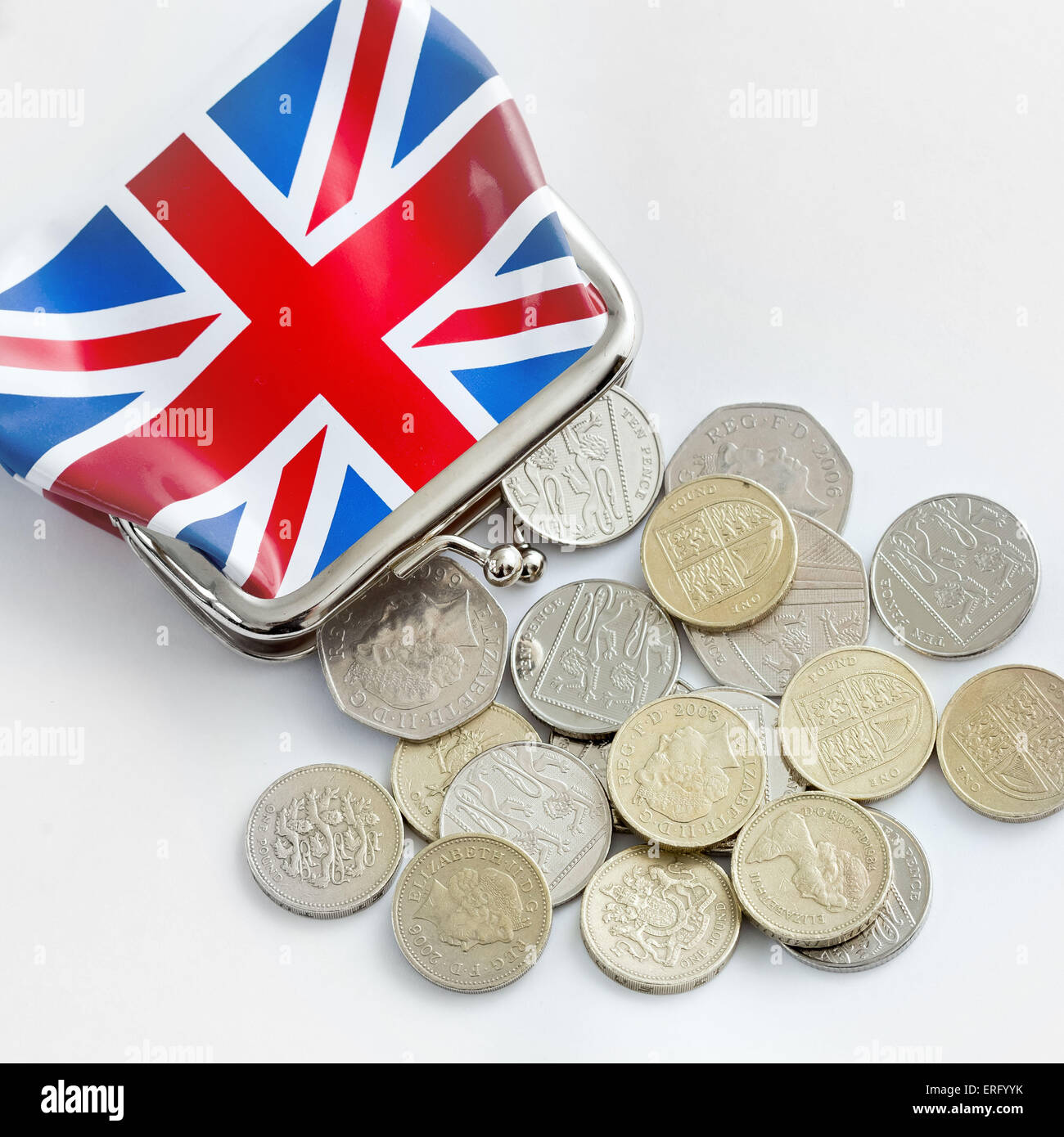 Amazon.com: English British Bulldog Crown Grunge Flag Coin Purse Multi  Standard One Size : Clothing, Shoes & Jewelry