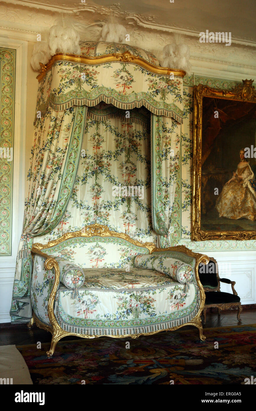 Chambre de Madame Victoire , palais de Versailles FRance Stock Photo