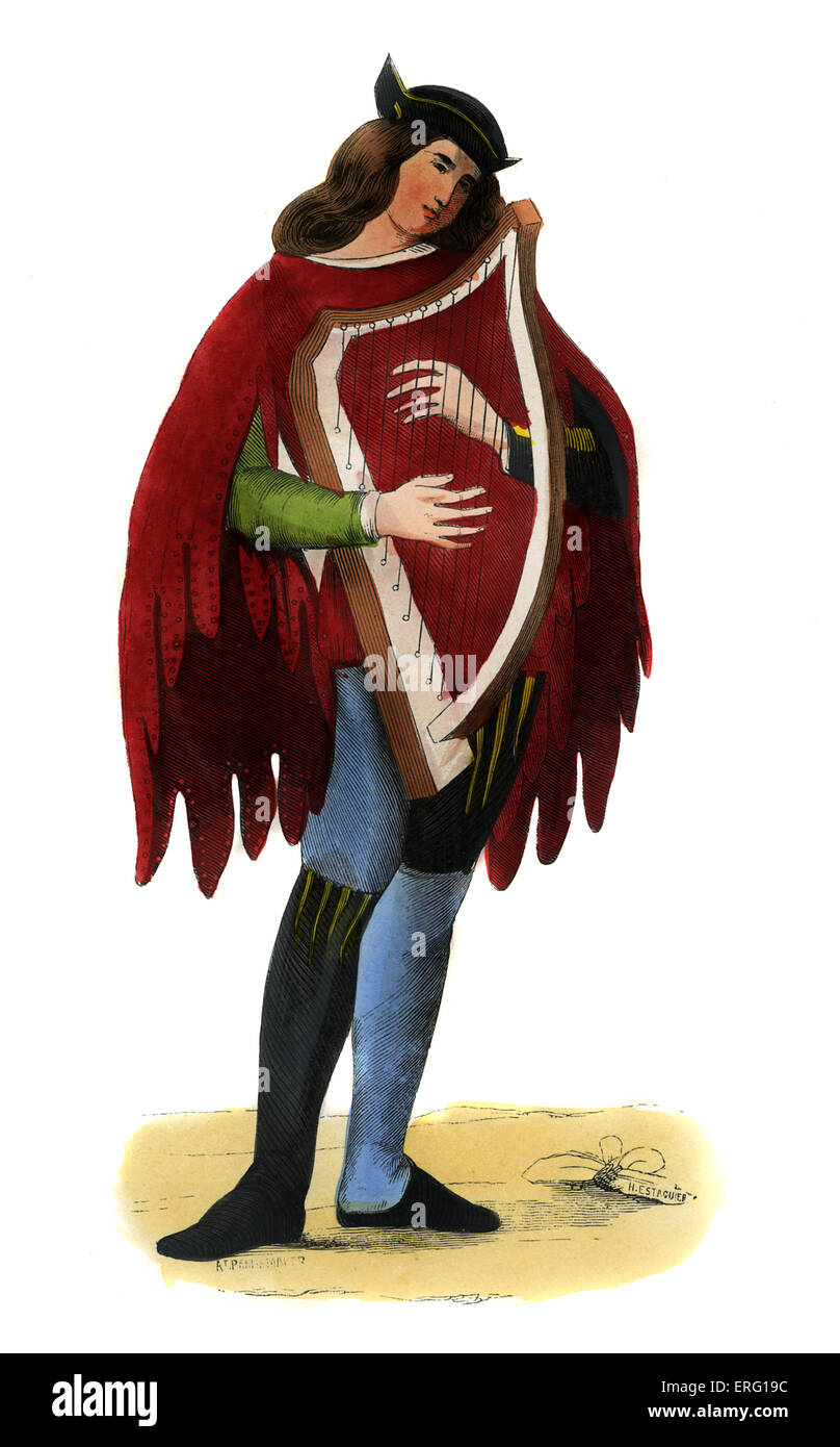 Minstrel middle ages hires stock photography and images Alamy