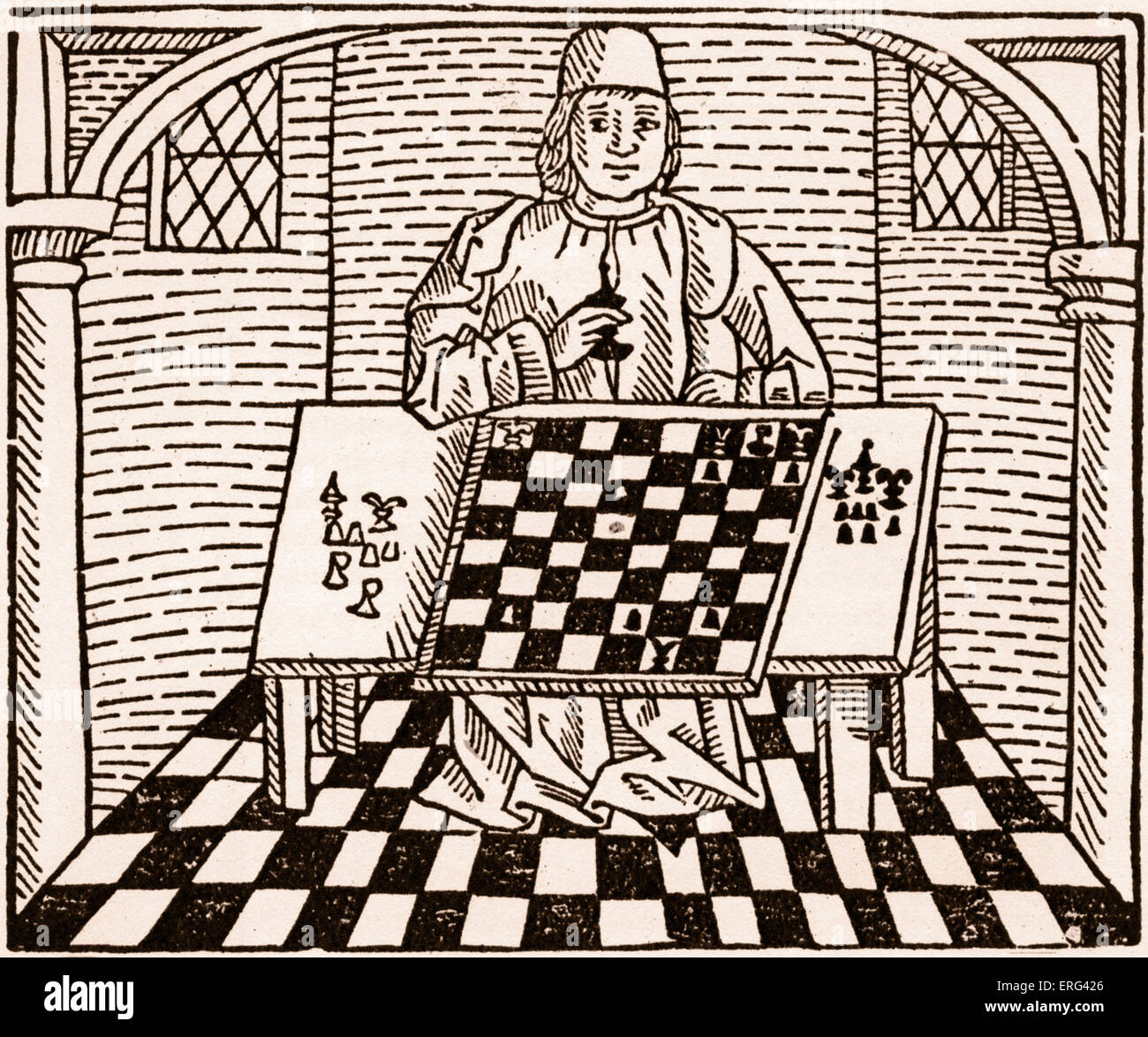 'The Game and Playe of the Chesse', by William Caxton. 'The Philosopher