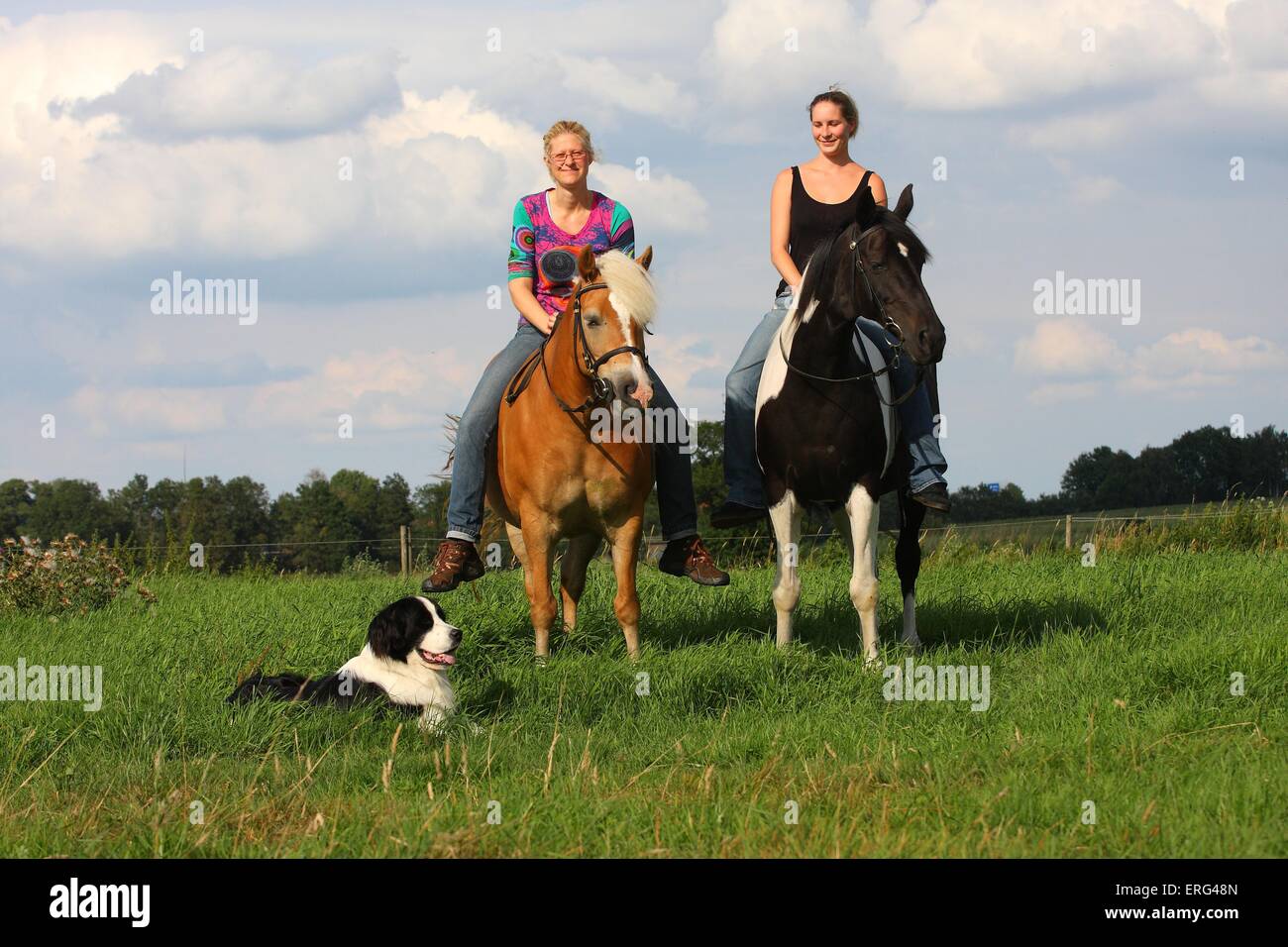 Someone Riding A Dog Riding dogs hi-res stock photography and images - Alamy
