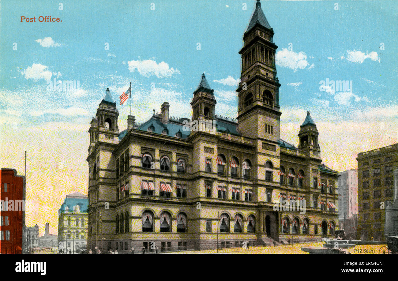 Baltimore Post Office Stock Photo Alamy