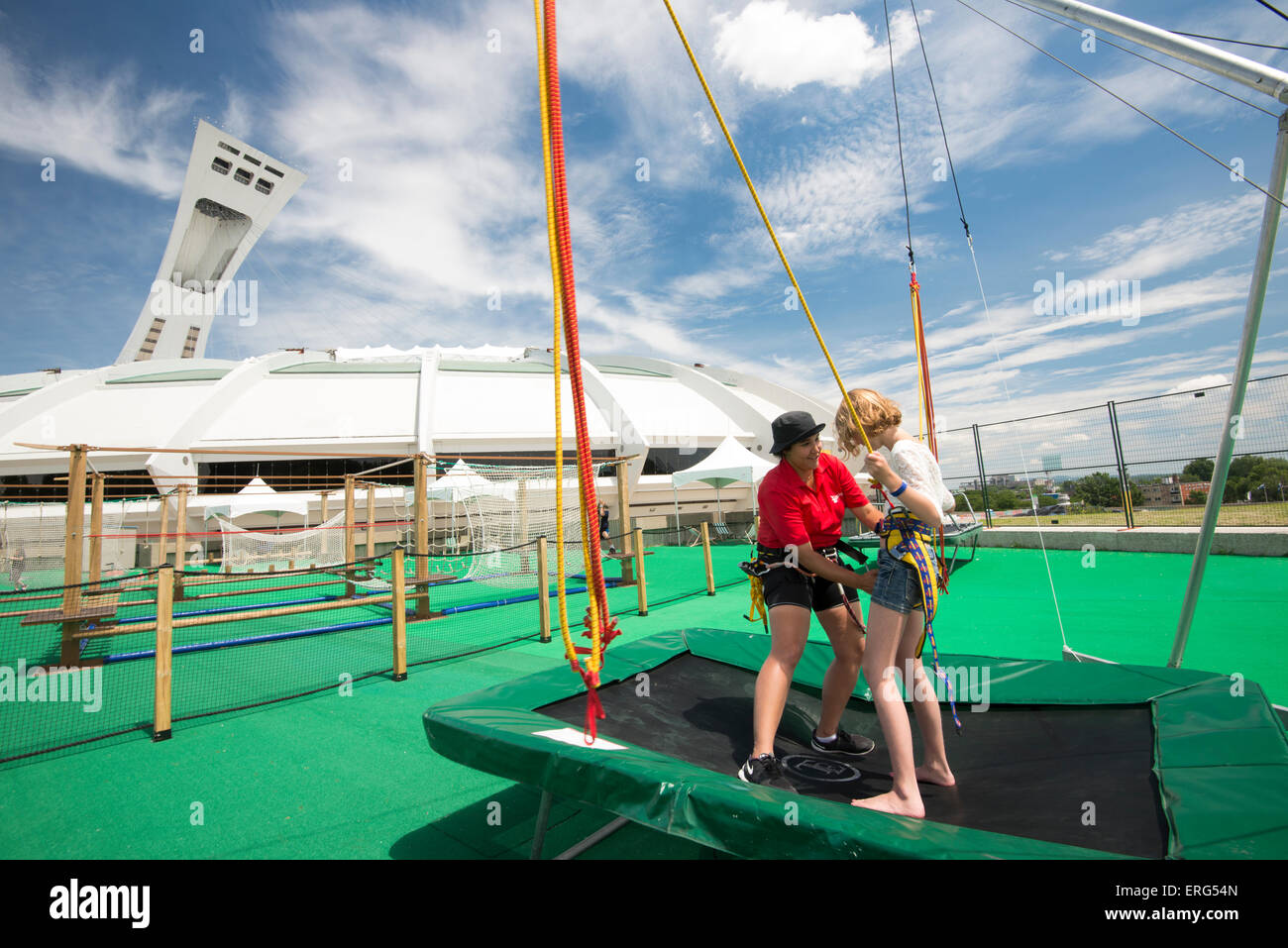 Trampoline Harness High Resolution Stock Photography and Images - Alamy