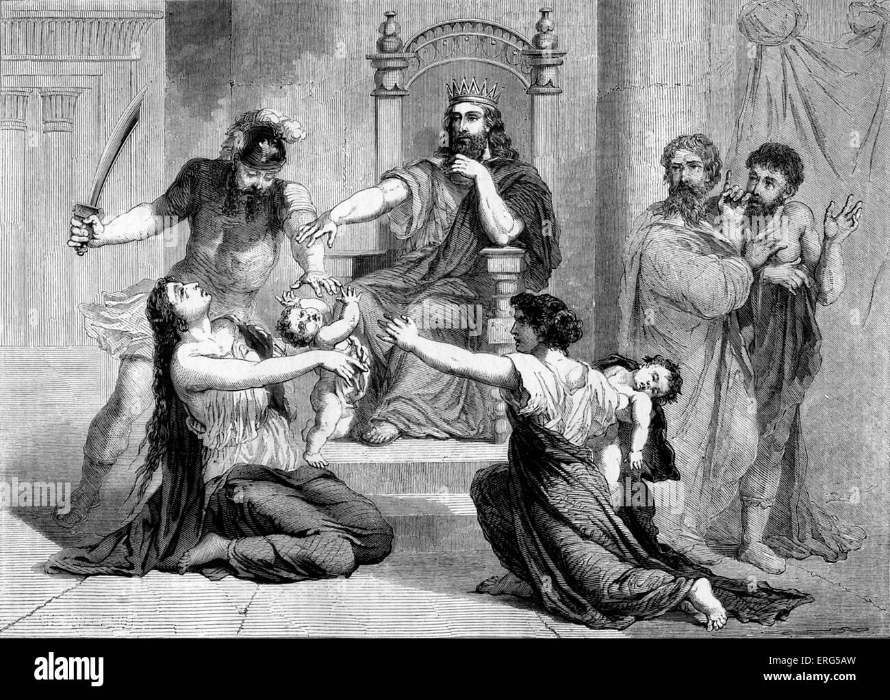 Judgement of the king solomon hi-res stock photography and images - Alamy
