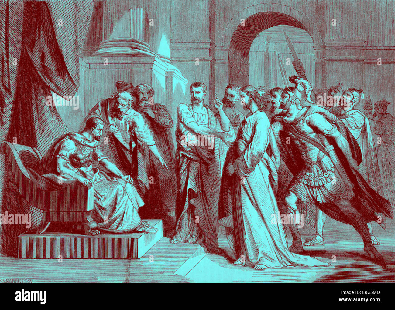 Christ Before Pilate High Resolution Stock Photography and Images - Alamy