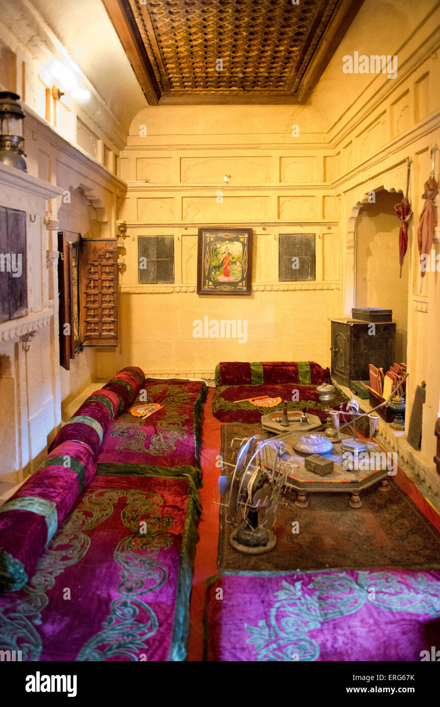 India, Rajasthan, Jaisalmer, Patwon Ki Haveli Stock Photo - Alamy