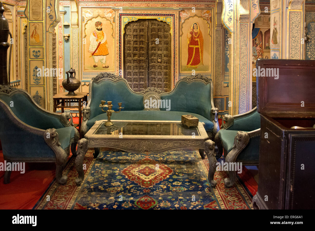 India, Rajasthan, Jaisalmer, Patwon Ki Haveli Stock Photo - Alamy