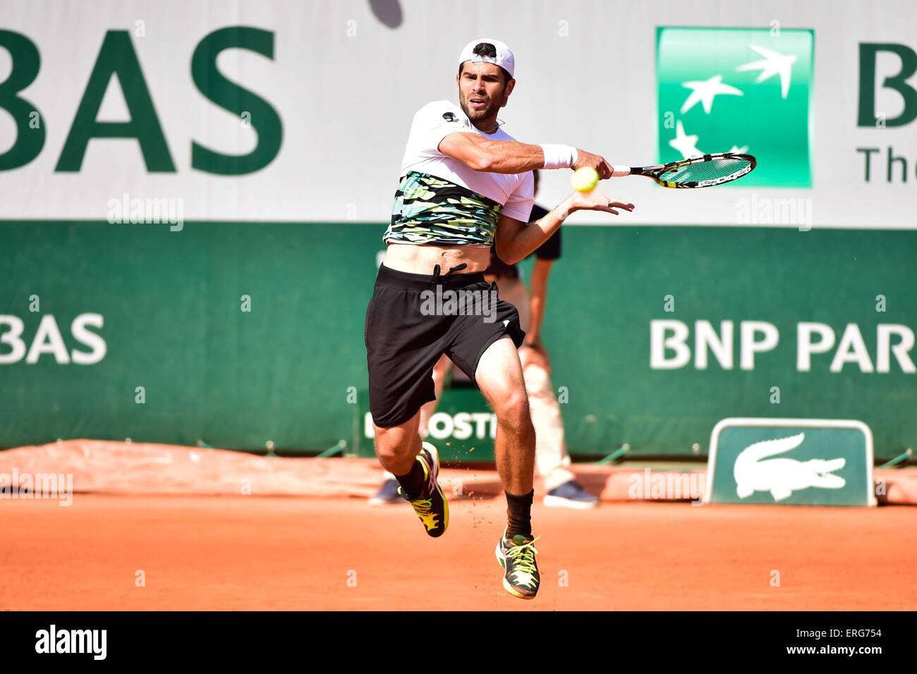 Simone BOLELLI - 30.05.2015 - Jour 7 - Roland Garros 2015 .Photo : Dave ...