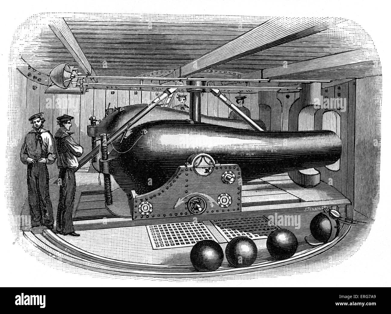 Uss Monitor Gun Turret