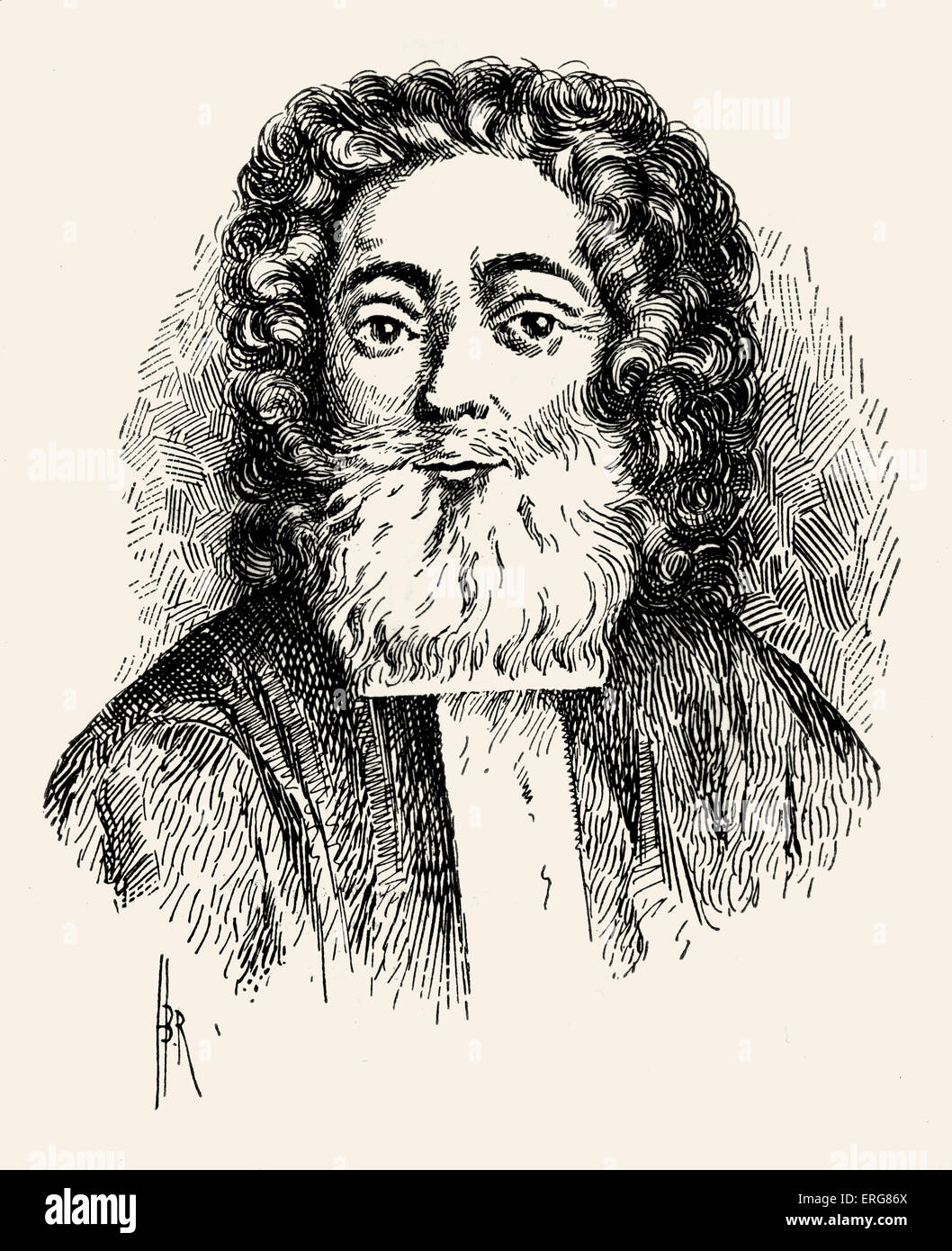 Ayllon, Solomon ben Jacob . Greek rabbi and kabbalist.Grew up in Salonica.  He became a follower of Shabbetai Tzevi. In 1689 he Stock Photo - Alamy