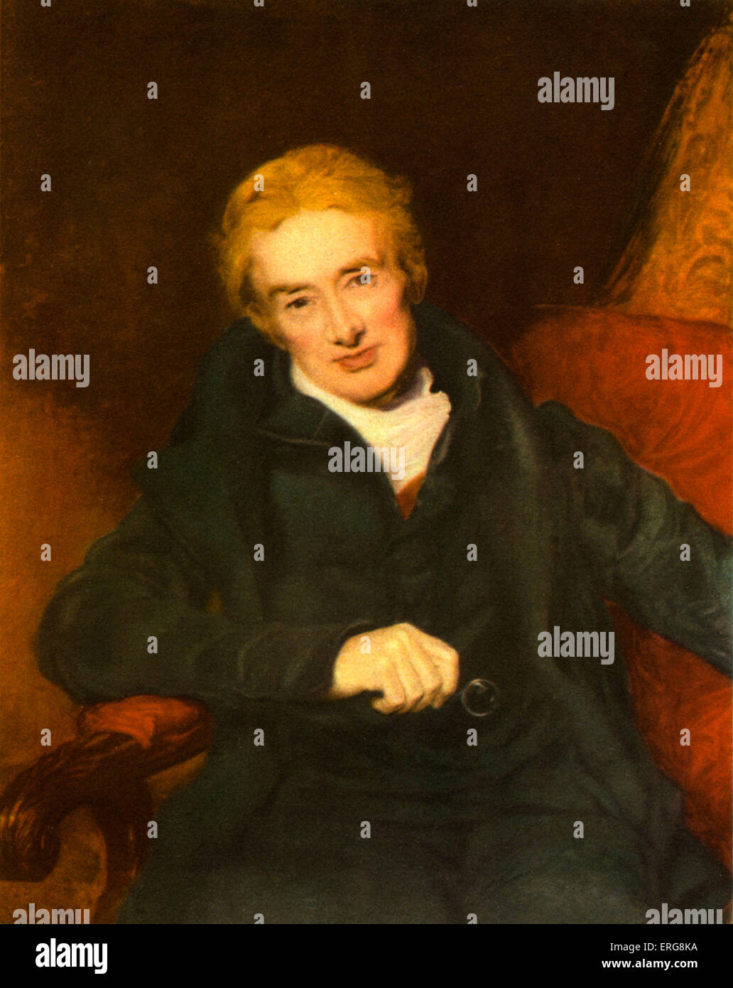 William Wilberforce by George Richmond. British politician, a philanthropist and a leader of the movement to abolish the slave Stock Photo