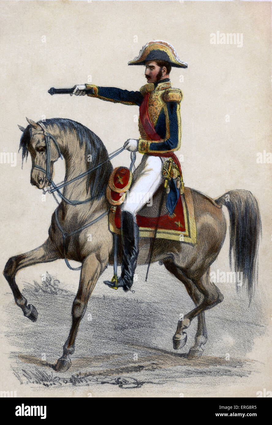 Maréchal de France, here on horseback: Marshal of France - a French military distinction. During the Second Empire, the title Stock Photo