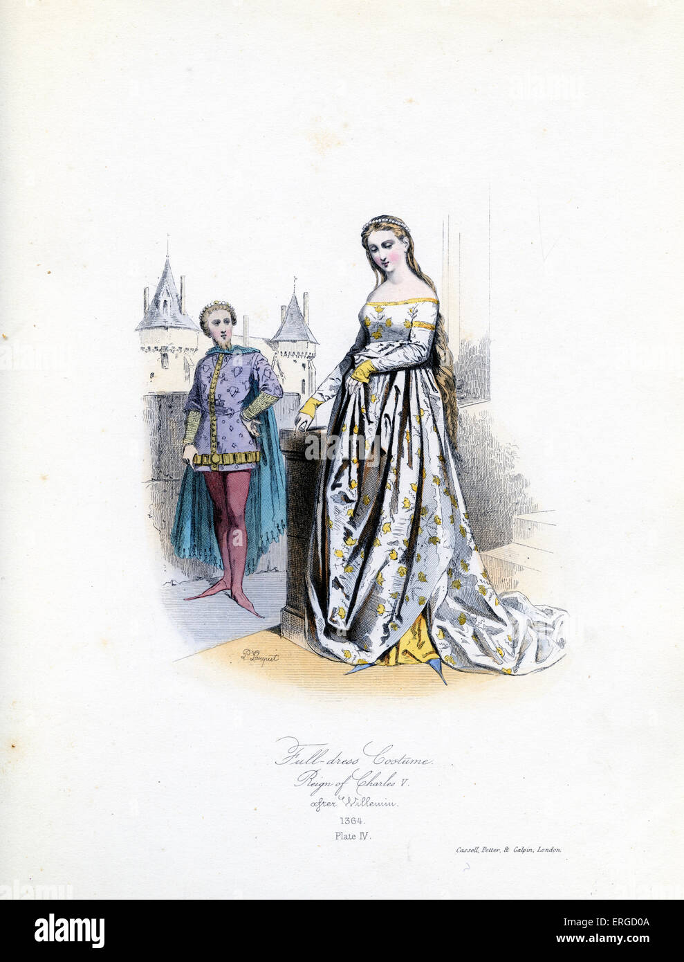 embroidered evening dress Andrea and Leo A1459 Dress 8 / Nude