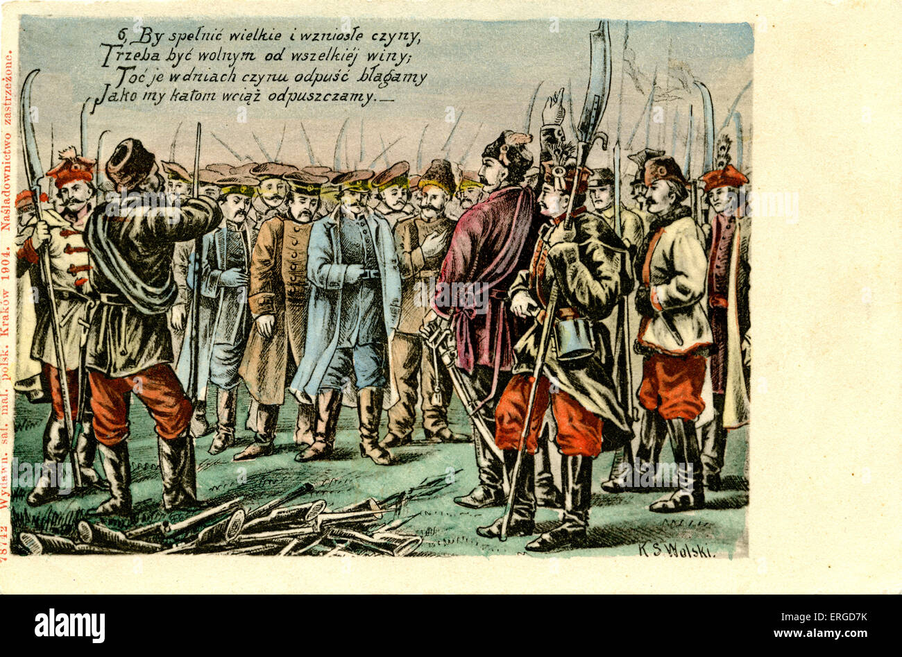 The January Uprising, 1863 - 1865. Polish-Lithuanian insurgents rose up ...