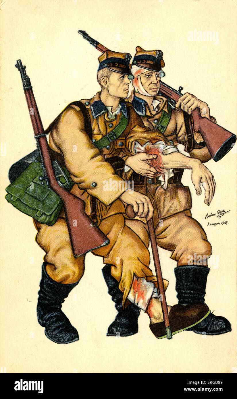 Martyrdom by Arthur Szyk. Polish artist: 16 June 1894 – 13