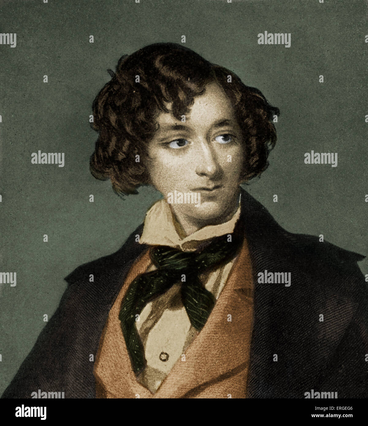 Benjamin Disraeli, first Earl of Beaconsfield. British Prime Minister, parliamentarian, Conservative statesman and literary Stock Photo